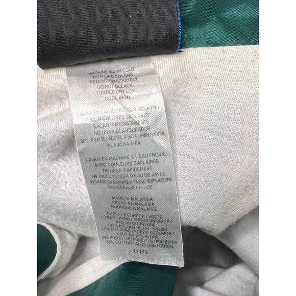 Adidas True to the Athlete/Sport Green Jacket LARGE 90s Retro Vintage Striped - Picture 8 of 9